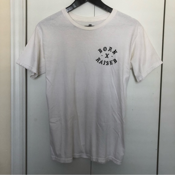 BORN X RAISED Tee Kanye West fear of god - Picture 2 of 7